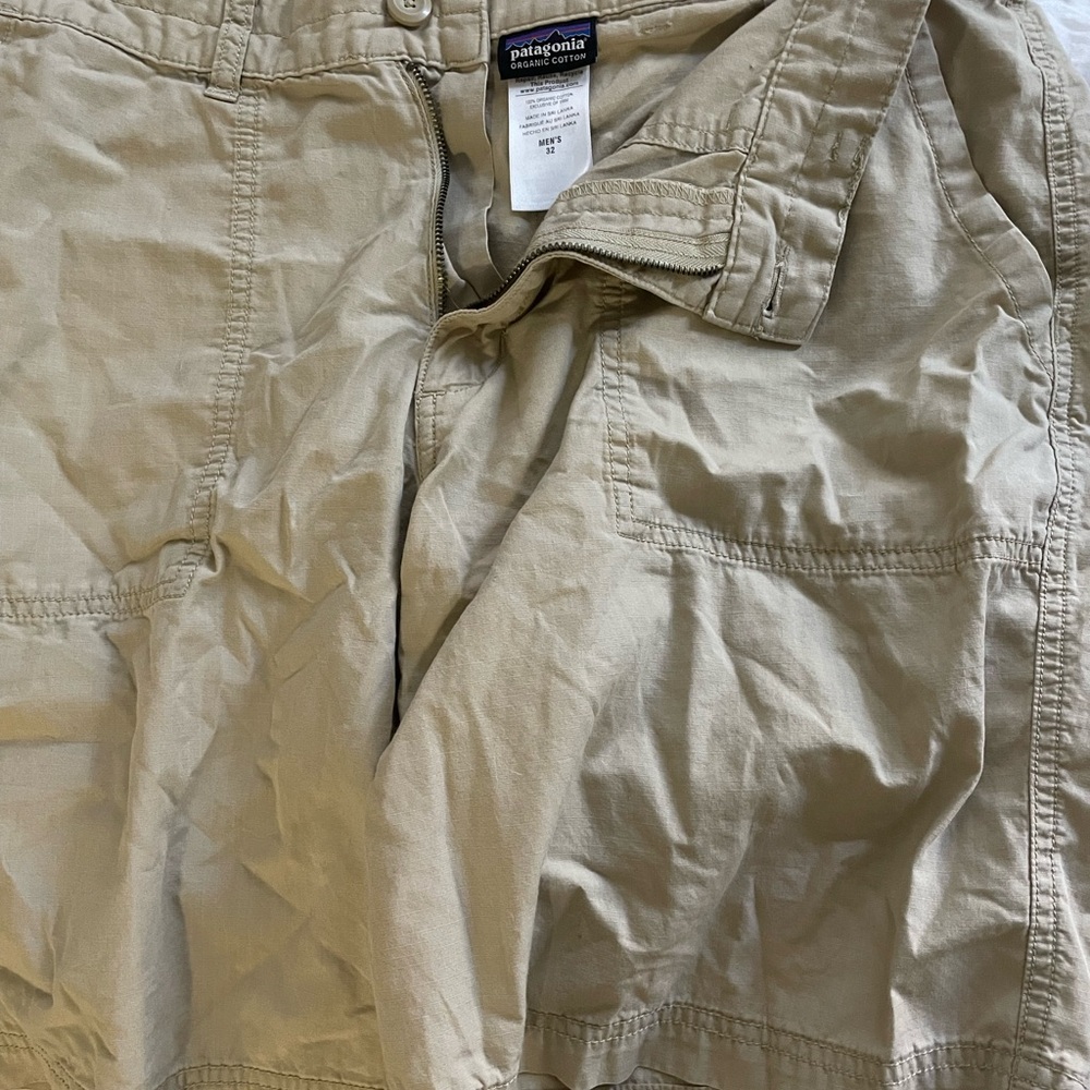 Patagonia Men's Cargo Shorts in Tan